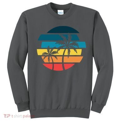 Tropical Retro Sun Sweatshirt