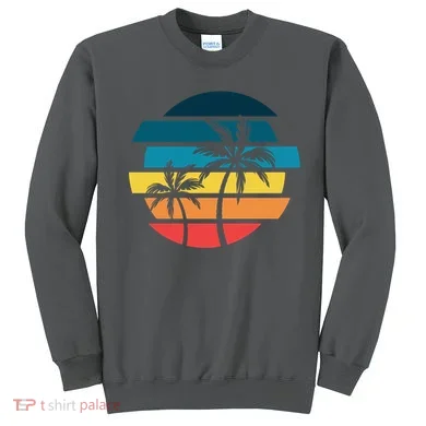 Tropical Retro Sun Sweatshirt