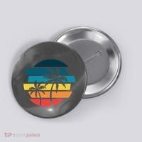 Tropical Retro Sun Button thumb 0