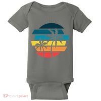 Tropical Retro Sun Baby Bodysuit thumb 0