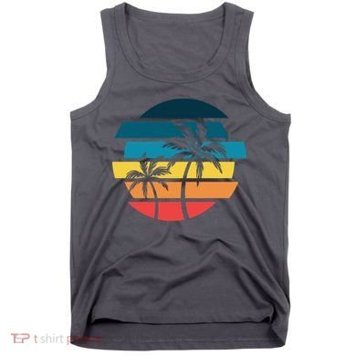 Tropical Retro Sun Tank Top