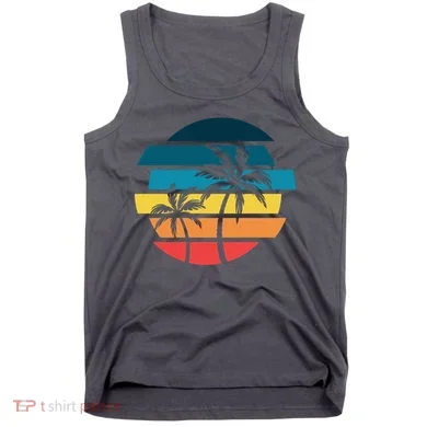 Tropical Retro Sun Tank Top