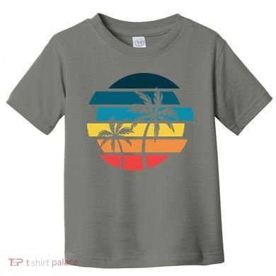 Tropical Retro Sun Toddler T-Shirt