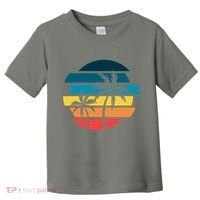 Tropical Retro Sun Toddler T-Shirt thumb 0