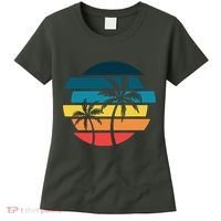 Tropical Retro Sun Women's T-Shirt thumb 0