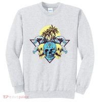 Tropical Skulls Sweatshirt thumb 0
