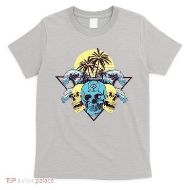 Tropical Skulls T-Shirt