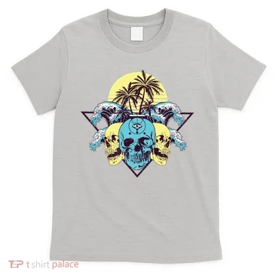 Tropical Skulls T-Shirt