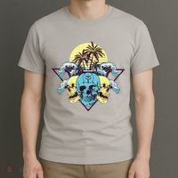 Tropical Skulls T-Shirt thumb 3