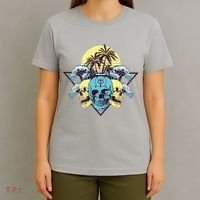 Tropical Skulls T-Shirt thumb 4