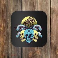 Tropical Skulls Coaster thumb 0