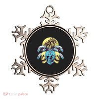 Tropical Skulls Ornament thumb 0