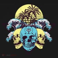 Tropical Skulls Ornament thumb 1