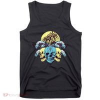 Tropical Skulls Tank Top thumb 0