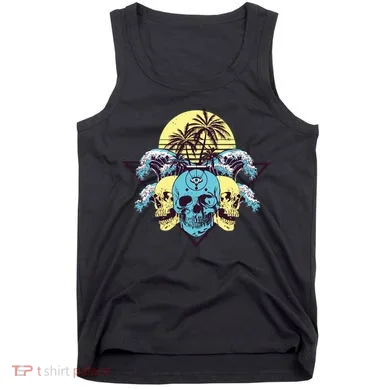 Tropical Skulls Tank Top