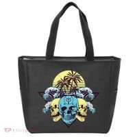 Tropical Skulls Tote Bag thumb 0