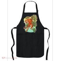 Tropical Tiger Tattoo Design Apron thumb 0