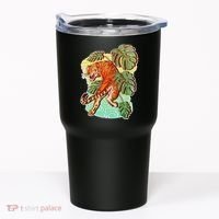 Tropical Tiger Tattoo Design Tumbler thumb 0