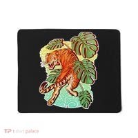 Tropical Tiger Tattoo Design Mousepad thumb 0