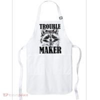 Trouble Maker Funny Raccoon Apron thumb 0