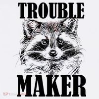 Trouble Maker Funny Raccoon Apron thumb 3