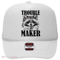 Trouble Maker Funny Raccoon Hat thumb 0