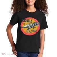 Trouble Maker T-Rex Since 1971 Kids T-Shirt thumb 2