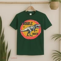 Trouble Maker T-Rex Since 1971 T-Shirt thumb 2