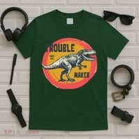 Trouble Maker T-Rex Since 1971 T-Shirt thumb 5