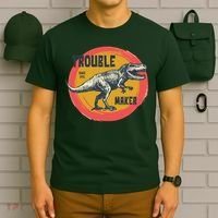 Trouble Maker T-Rex Since 1971 T-Shirt thumb 6