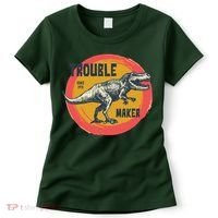 Trouble Maker T-Rex Since 1971 Women's T-Shirt thumb 0