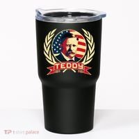 Theodore Roosevelt. President Teddy. American Stars. Tumbler thumb 0