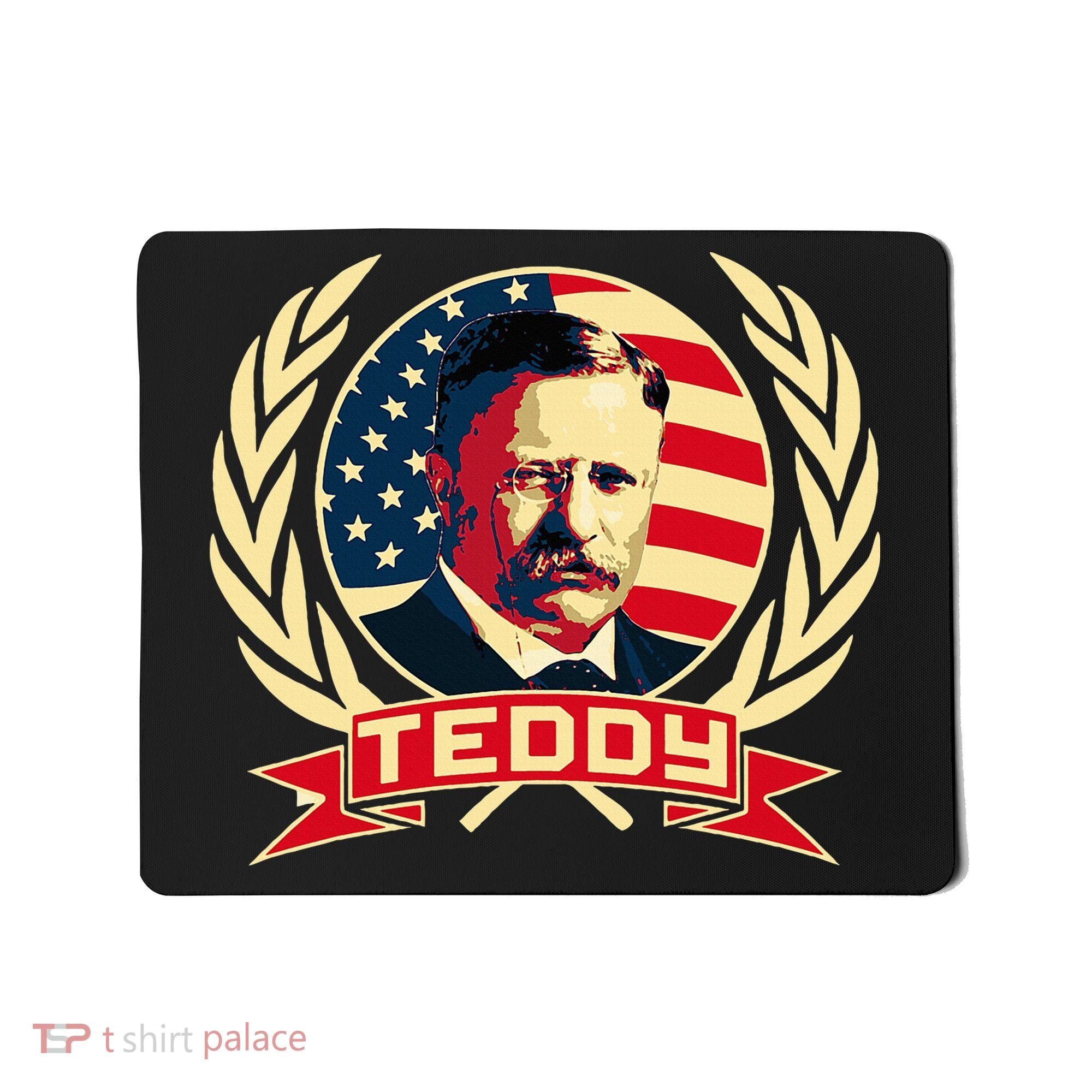 Theodore Roosevelt. President Teddy. American Stars. Mousepad