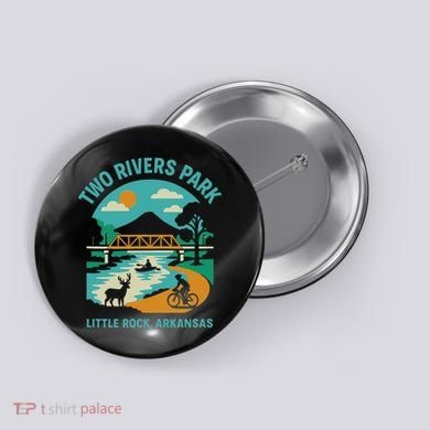 Two Rivers Park In Little Rock, Arkansas, Bridge View Button