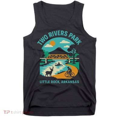 Two Rivers Park In Little Rock, Arkansas, Bridge View Tank Top