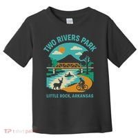 Two Rivers Park In Little Rock, Arkansas, Bridge View Toddler T-Shirt thumb 0