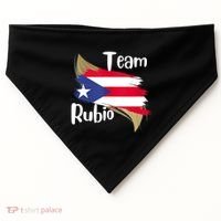 Team Rubio Puerto Rico PR Flag Pride USA-Made Doggie Bandana thumb 0