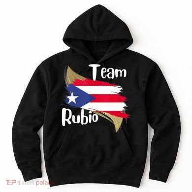 Team Rubio Puerto Rico PR Flag Pride Hoodie