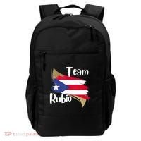 Team Rubio Puerto Rico PR Flag Pride Backpack thumb 0