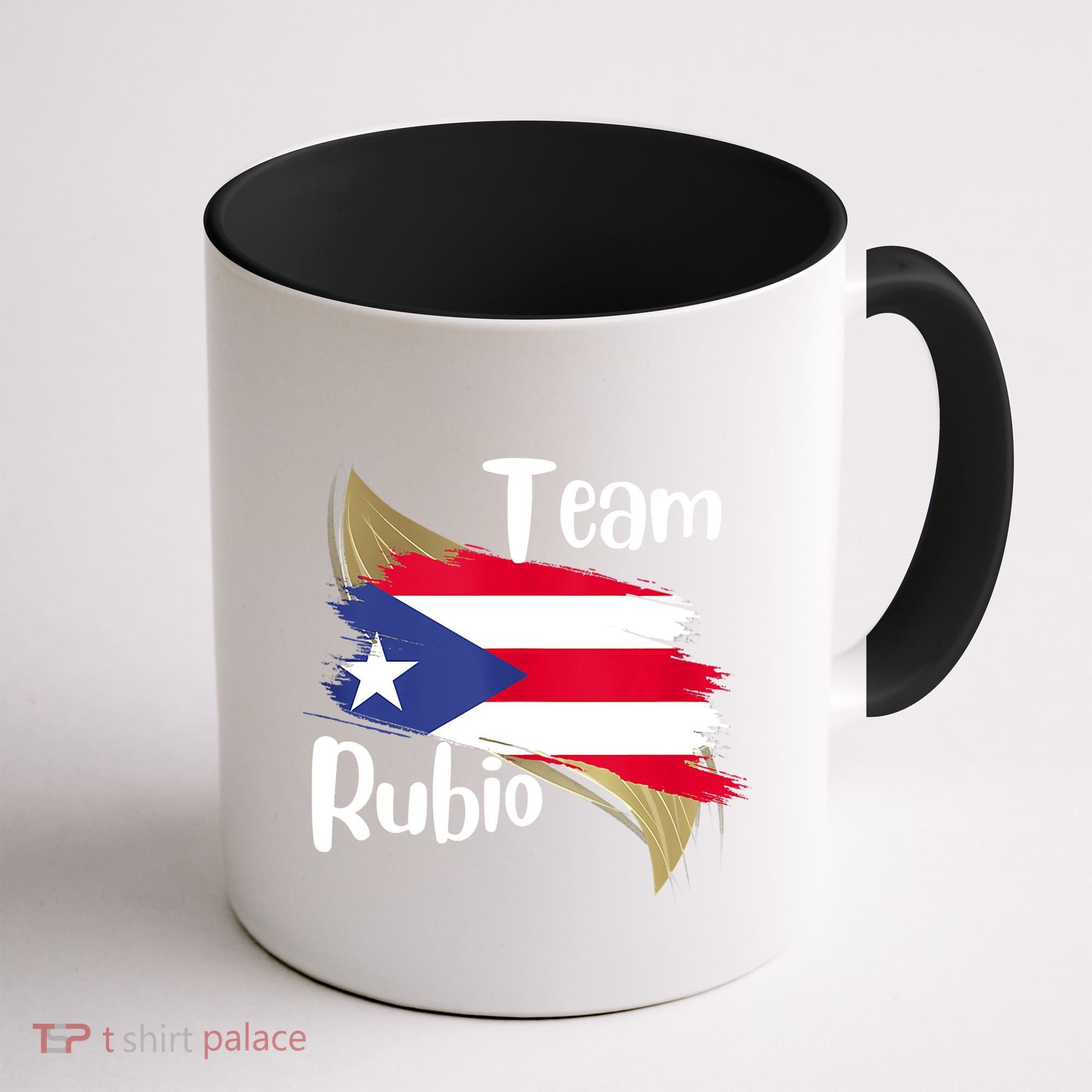 Team Rubio Puerto Rico PR Flag Pride Coffee Mug