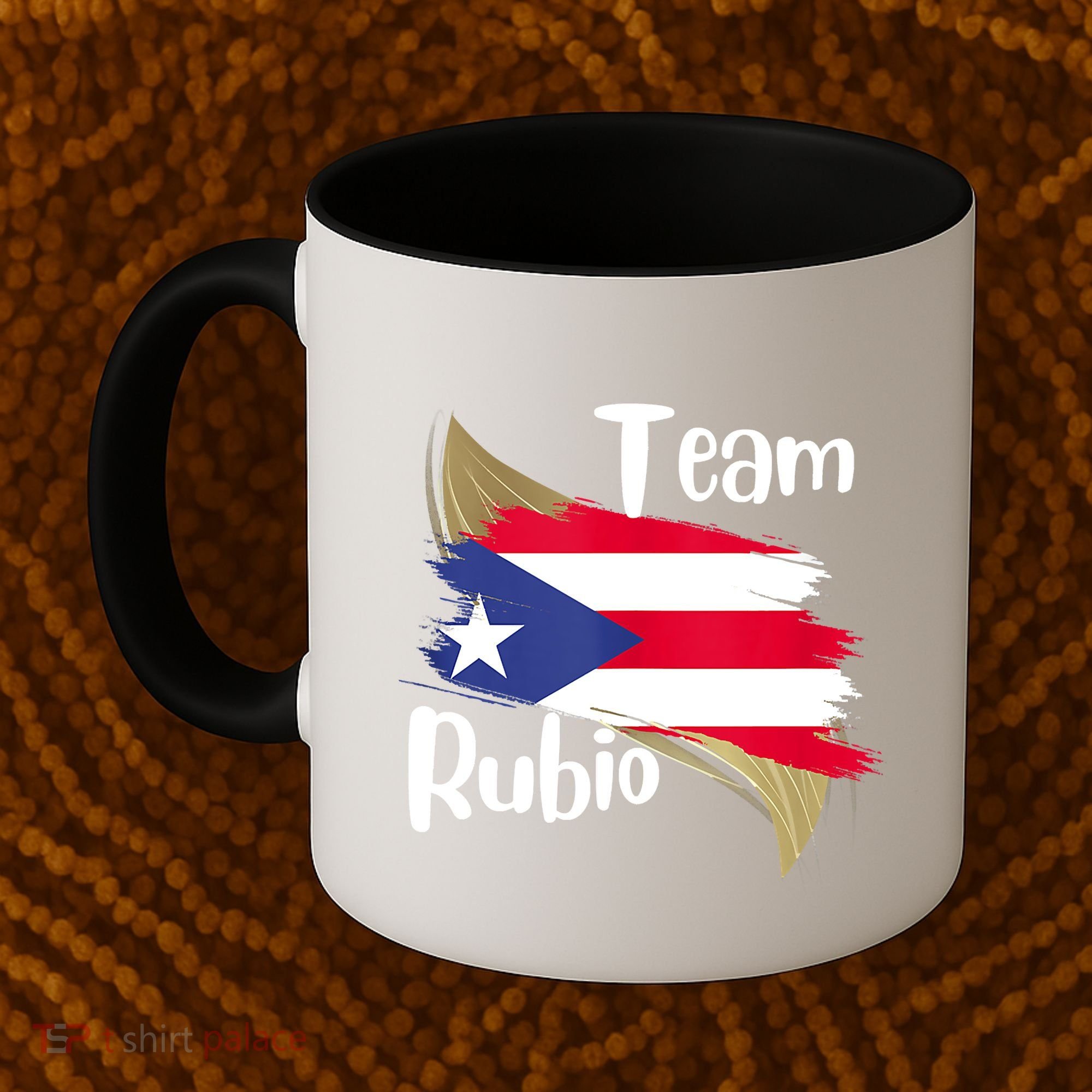 Team Rubio Puerto Rico PR Flag Pride Coffee Mug