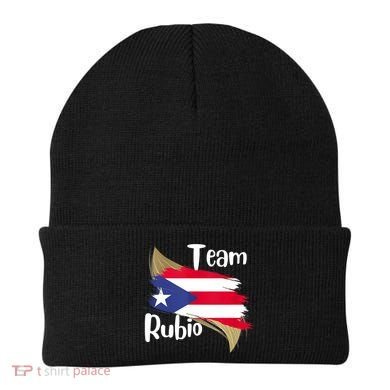 Team Rubio Puerto Rico PR Flag Pride Beanie