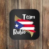 Team Rubio Puerto Rico PR Flag Pride Coaster thumb 0