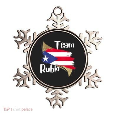 Team Rubio Puerto Rico PR Flag Pride Ornament