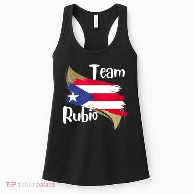 Team Rubio Puerto Rico PR Flag Pride Women's Tank Top