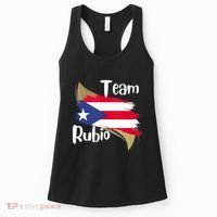 Team Rubio Puerto Rico PR Flag Pride Women's Tank Top thumb 0