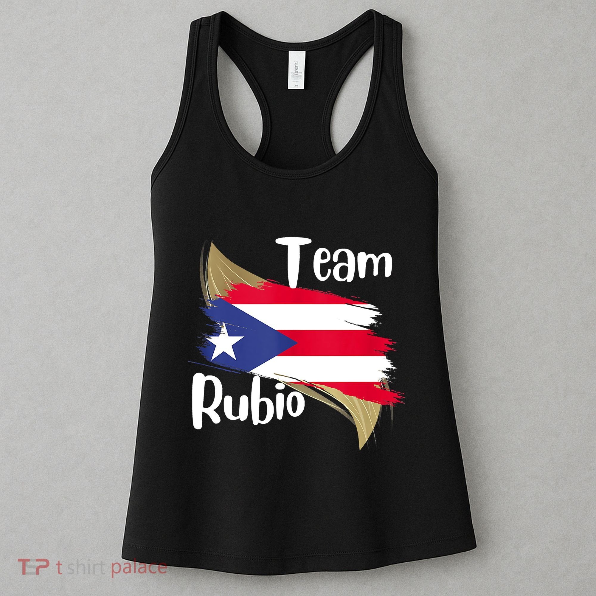 Team Rubio Puerto Rico PR Flag Pride Women's Tank Top