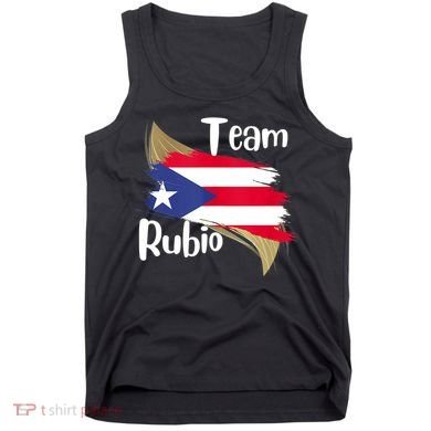Team Rubio Puerto Rico PR Flag Pride Tank Top