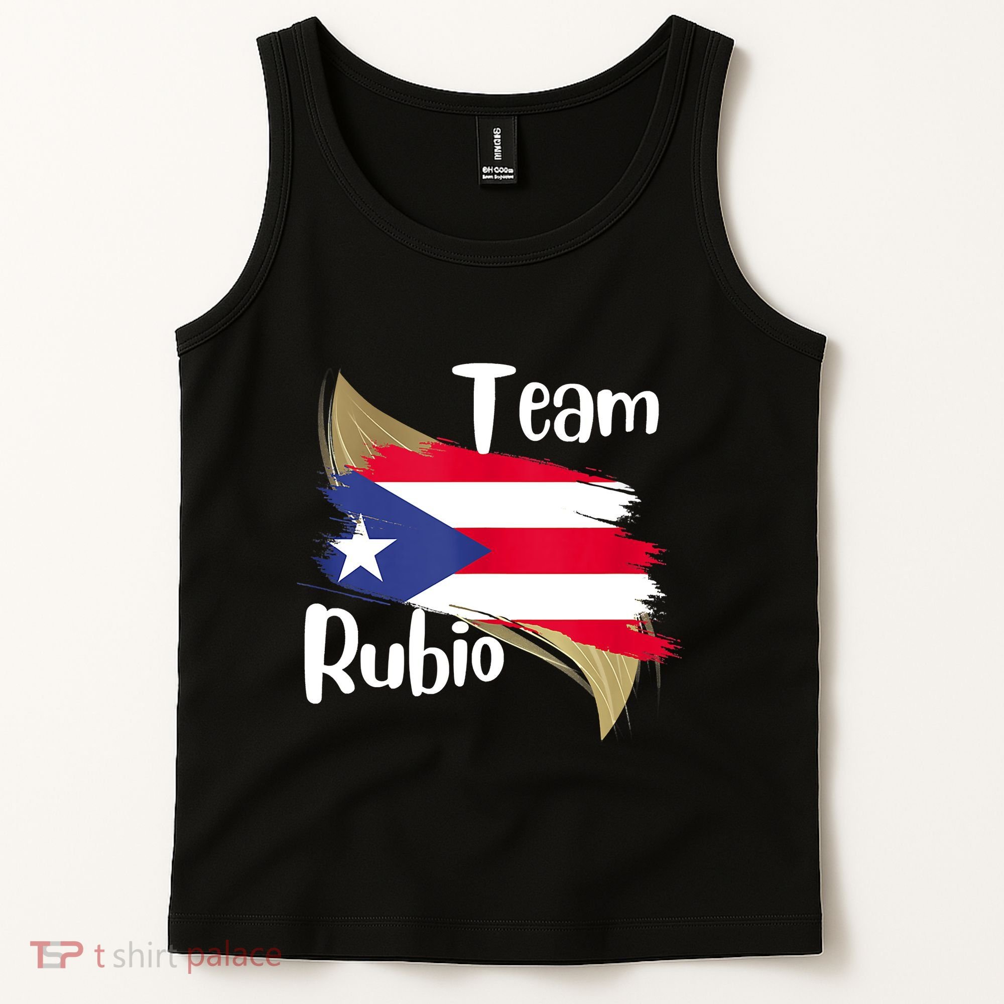Team Rubio Puerto Rico PR Flag Pride Tank Top