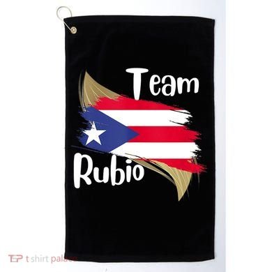 Team Rubio Puerto Rico PR Flag Pride Golf Towel